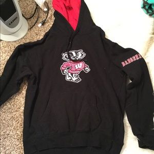 Badgers sweatshirt sz M